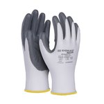 Rękawice Donau Safety Nitrile 01 Kat. II Rozm. 8 Szare  /DONAU SAFETY