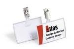 Identyfikator Click Fold 54x90mm z Wiszącym Krokodylkiem 25szt. /Durable 821619