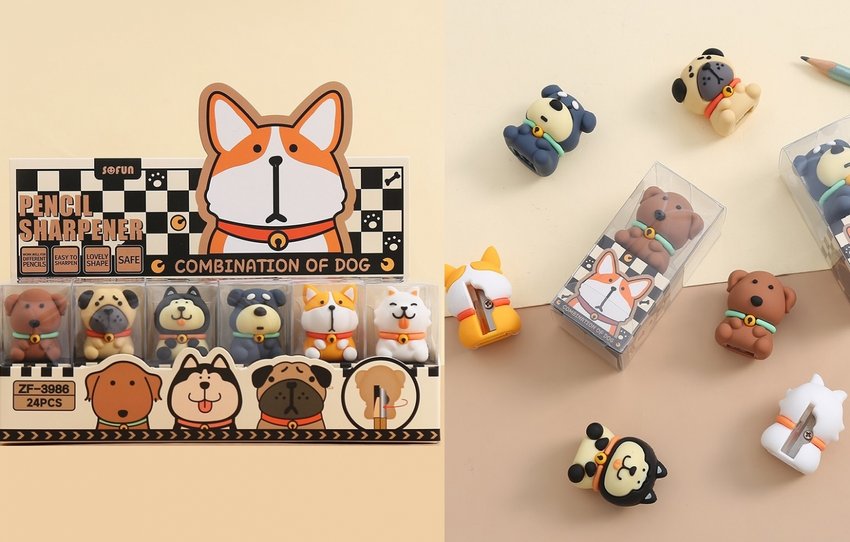 Temperówka Piesek Mix (szt.)