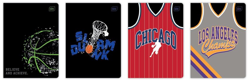 Zeszyt A5 32# M 70g UV Sport