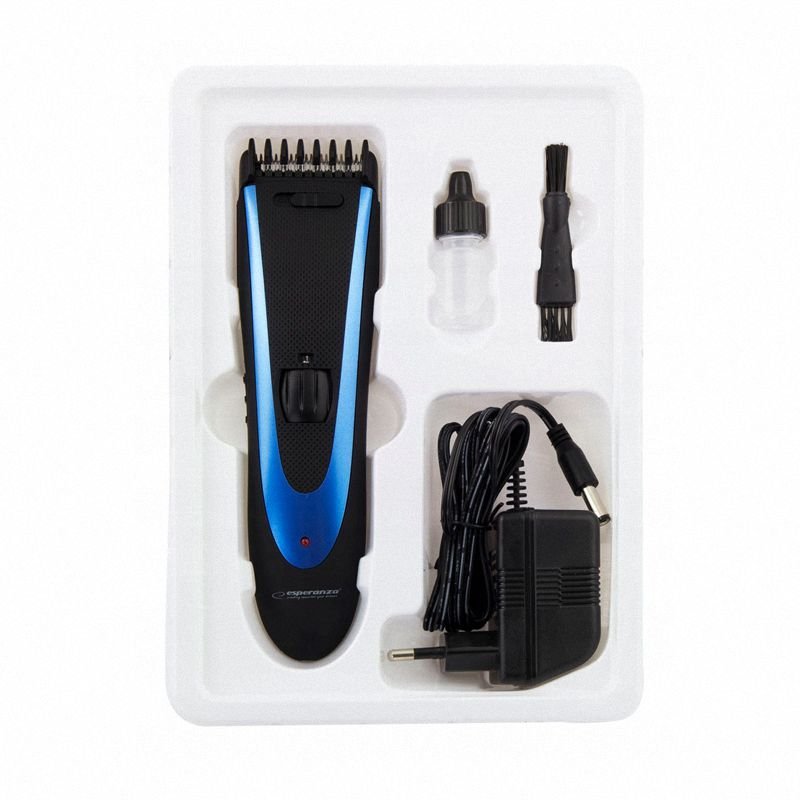 Maszynka Do Strzyżenia Włosów Apollo Czarno-Niebieska /Esperanza