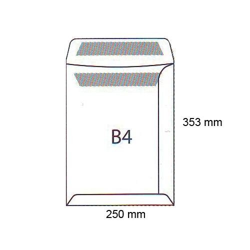 Koperty B4 SK Brązowe (250x353mm) A'250