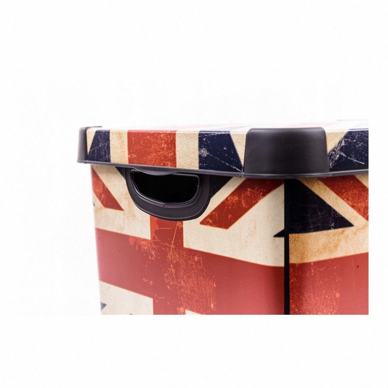 Pojemnik Deco's Stockholm L British Flag / Curver 213239 [WYPRZEDAŻ]