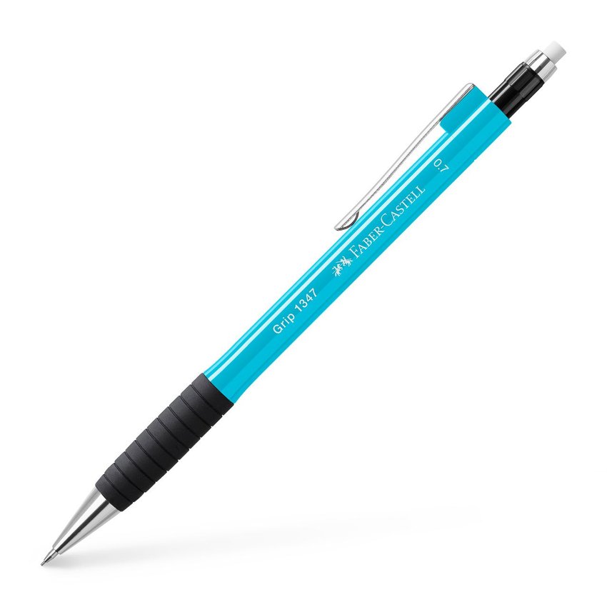 Ołówek Automatyczny Grip 1347 0.7 Mm Jasnoniebieski Faber-Castell