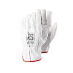 Rękawice RS Fahrer B Typu Driver Rozm.10 Białe   /RS-Schutz