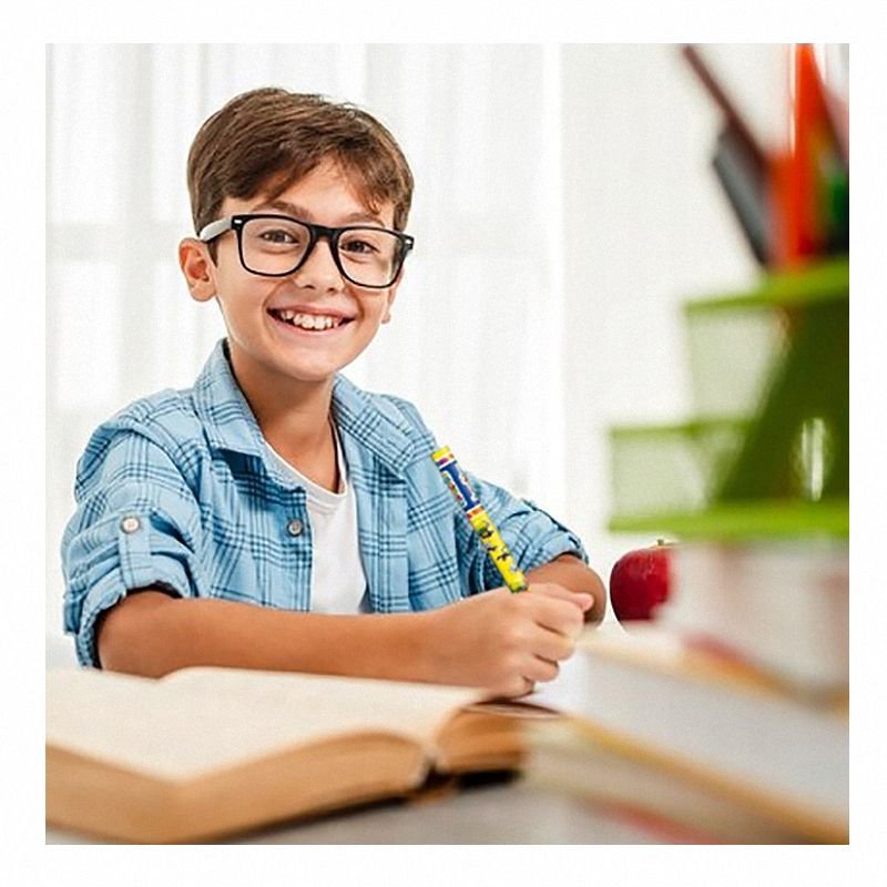 Ołówki do Nauki Pisania 2szt + Temperówka/ St.Majewski