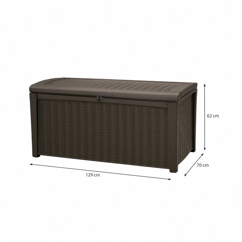 Skrzynia na Balkon 416L Borneo Storage Box Brąz / Keter 230402