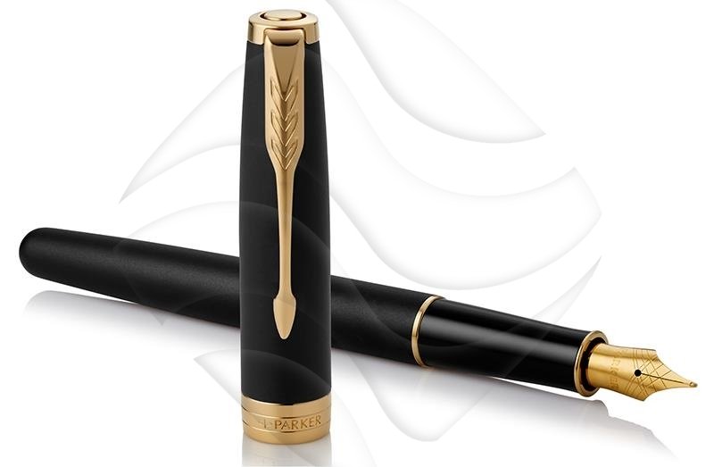 Parker Pióro Wieczne Sonnet Core Czarny Mat GT(18K) FP (F) [1931516]