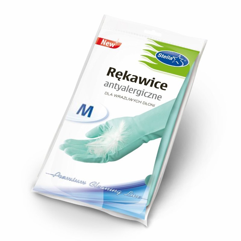 Rękawice Antyalergiczne Dla Wrażliwych Dłoni M /Stella
