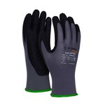 Rękawice Donau Safety Flex-Dotted Kat. II Rozm. 11 Szare  /DONAU SAFETY