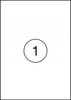 Etykiety Samoprzylepne 199,6x28mm  /Office Products