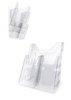 Pojemniki Na Ulotki Combiboxx Pro 1xA4 + 4xA6 Przezroczyste /Durable 861319