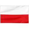 Flaga Polski 75x120cm z Tunelem