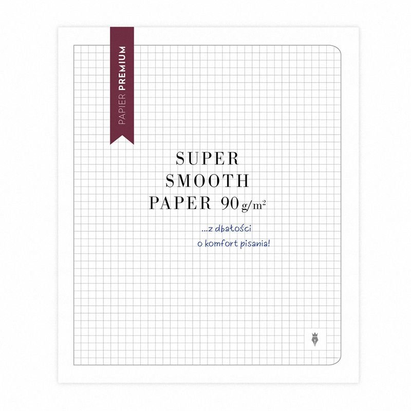 Brulion A5 96k Kratka 90g Academy Pastel /Interdruk