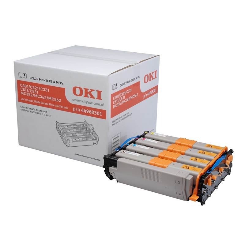 Bęben OKI [44968301] C301/C321/C331/C531/MC352/MC362/MC562 CMYK (Oryg.)