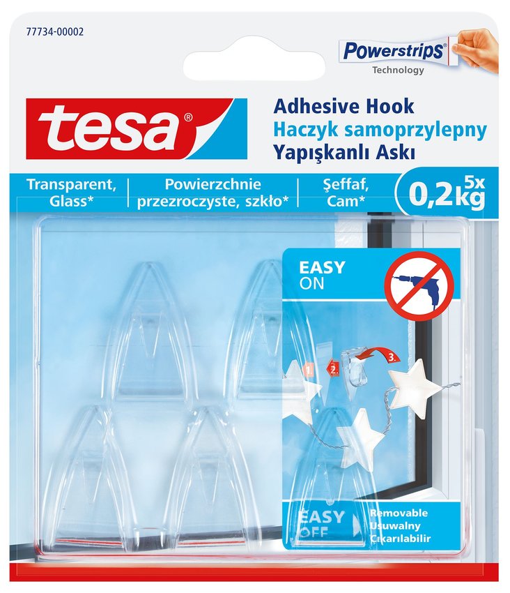 Haczyk Dekoracyjny 200G Przezroczysty /Tesa