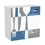 Serwetki AFH AHA 3-warstwowe składanie 1/4 40x40cm 100 szt., białe