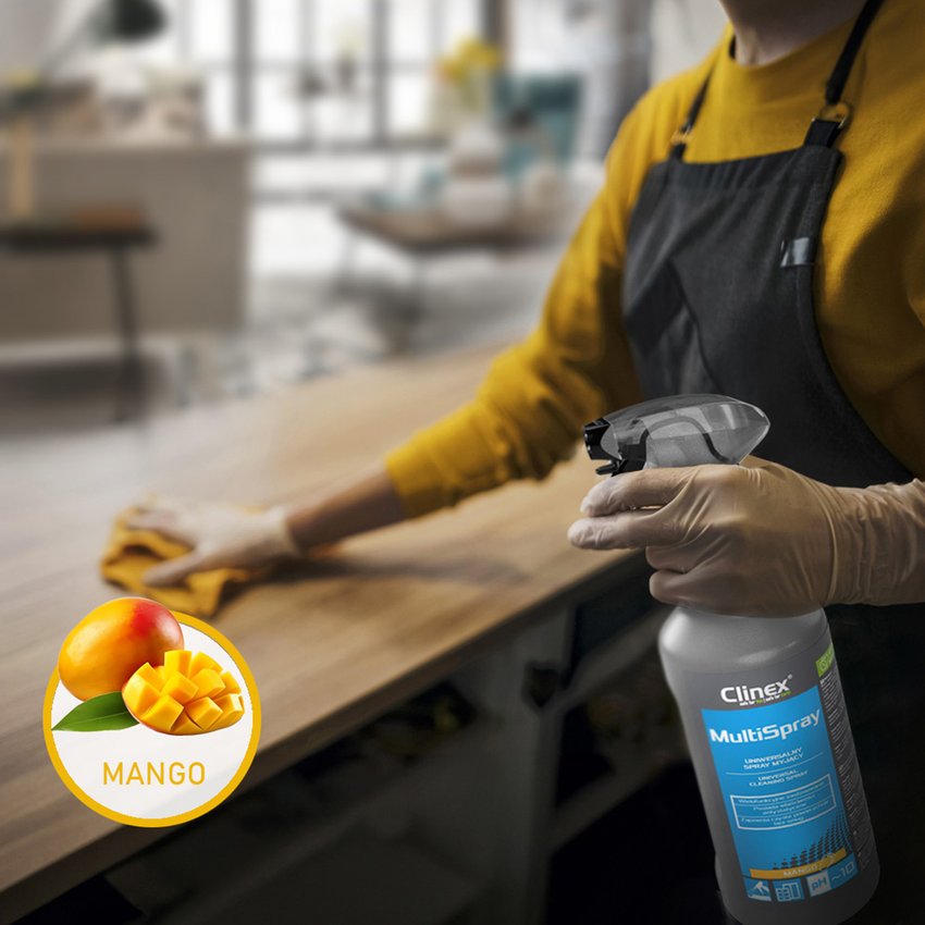 Clinex Multi Spray uniwersalny środek czyszczący mango 1L