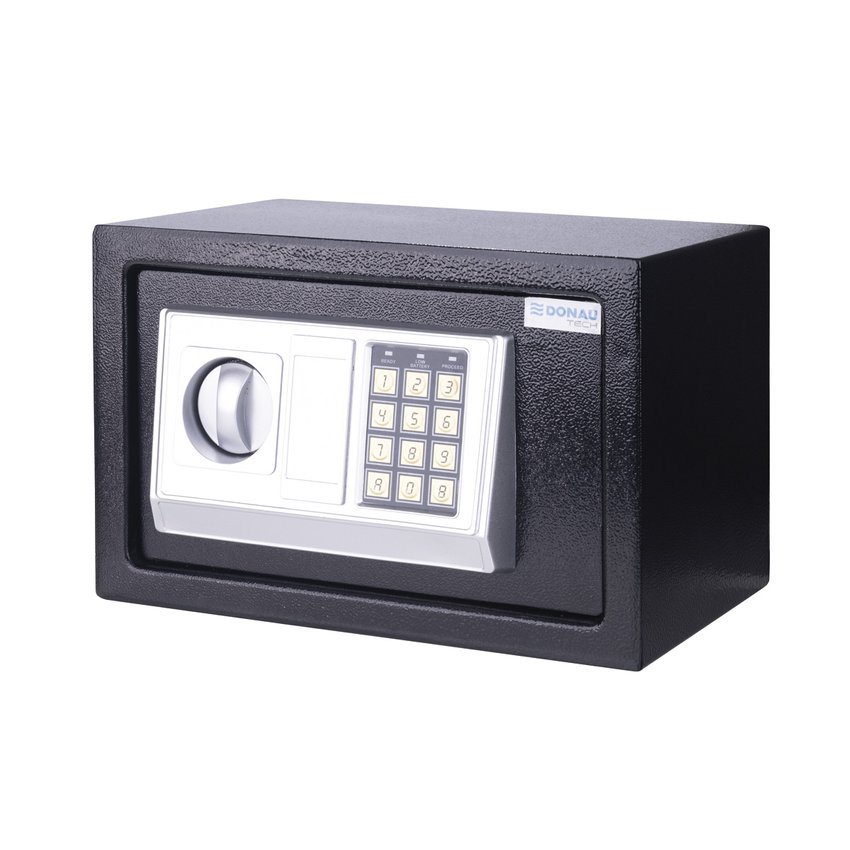 Sejf manualno-cyfrowy DONAU TECH 310x200x200 mm czarny