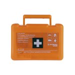 Apteczka Samochodowa Donau Safety Plastikowa Bd Din Pomarańczowa  /DONAU SAFETY