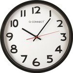 Zegar Ścienny Q-Connect Wels 34Cm Czarny