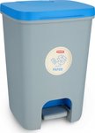 Kosz na śmieci 20L Essentials Szary/Niebieski /Curver 248609