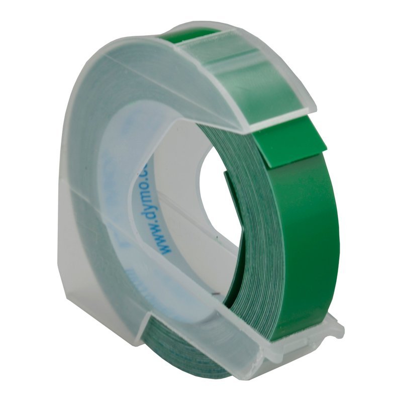 Taśma Dymo 3D 1 Rolka 3m x 9mm Zielona