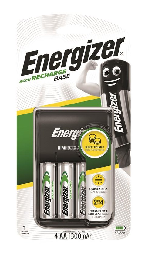 Ładowarka ENERGIZER Base + 4 szt. akumulatorków AA