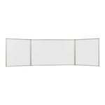 Tablica Tryptyk Suchościeralna Magnetyczna Biała Rama Aluminiowa Prestige 170x100 cm /Memobe