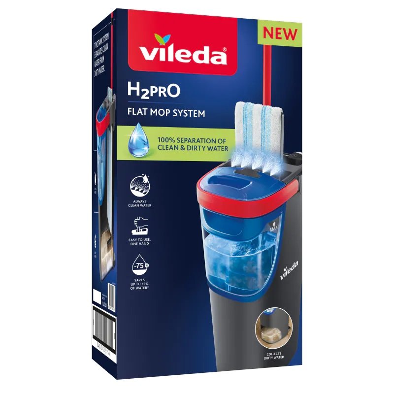 Mop Płaski Vileda H2prO System Seperacji Wody