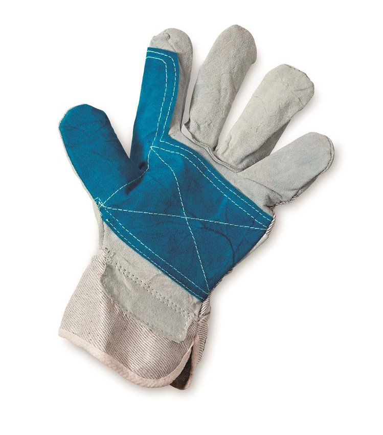 Rękawice Ekon. Pop3 (Hs-01-003) Montażowe Wzm. Skórą Dwoiną Bydlęcą Rozm. 105