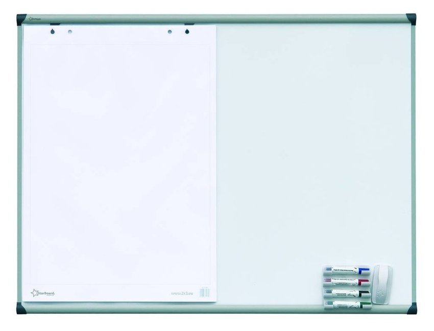 Tablica Such.-Mag. 90x60 StarBoard Alu Lak. /2x3