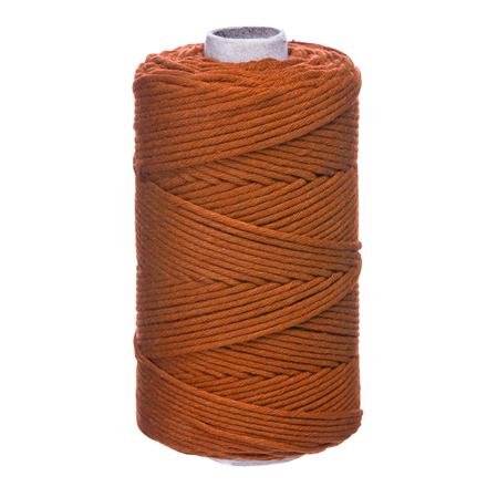 Sznurek Bawełniany Skręcany 3mm 100m Ochrowy / DpCraft