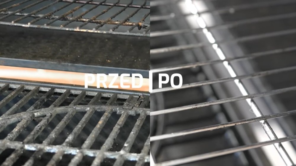 Płyn na przypalenia do piekarnika TENZI TOP GRILL BLACK 600 ml – wygodne opakowanie ze spryskiwaczem