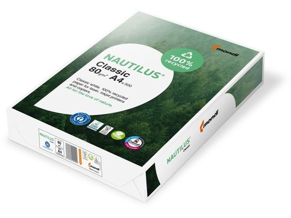 Papier Xero A4 80g Nautilus Recykling