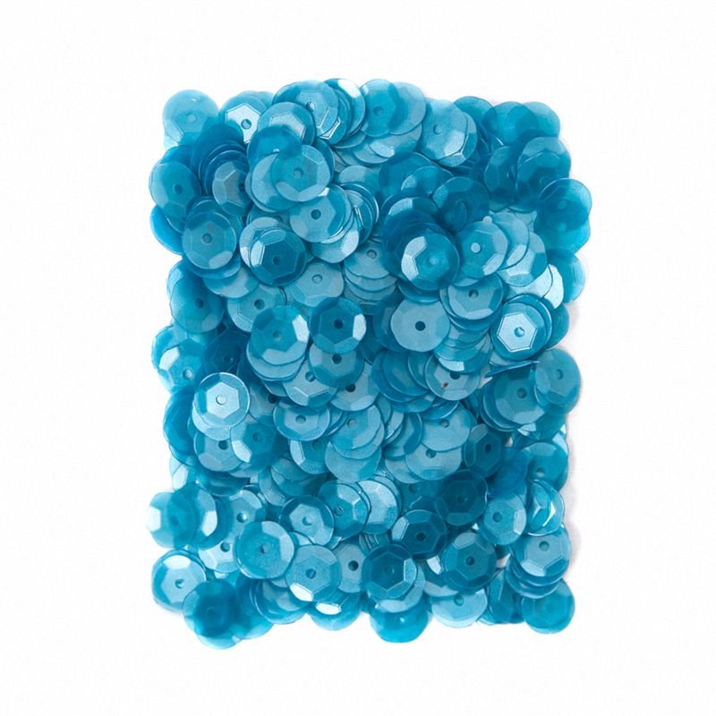 Cekiny Matowe 10g 9mm  [DPCE-092]  Niebieskie / DpCraft