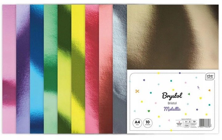 Brystol A4 10 250g METALLIC