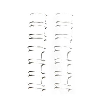 Grzbiety Drutowe O.Wire Opus A'100 6,4mm Białe