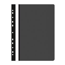 Skoroszyt A4 PP z Europ. A'25 Czarny  /Office Products