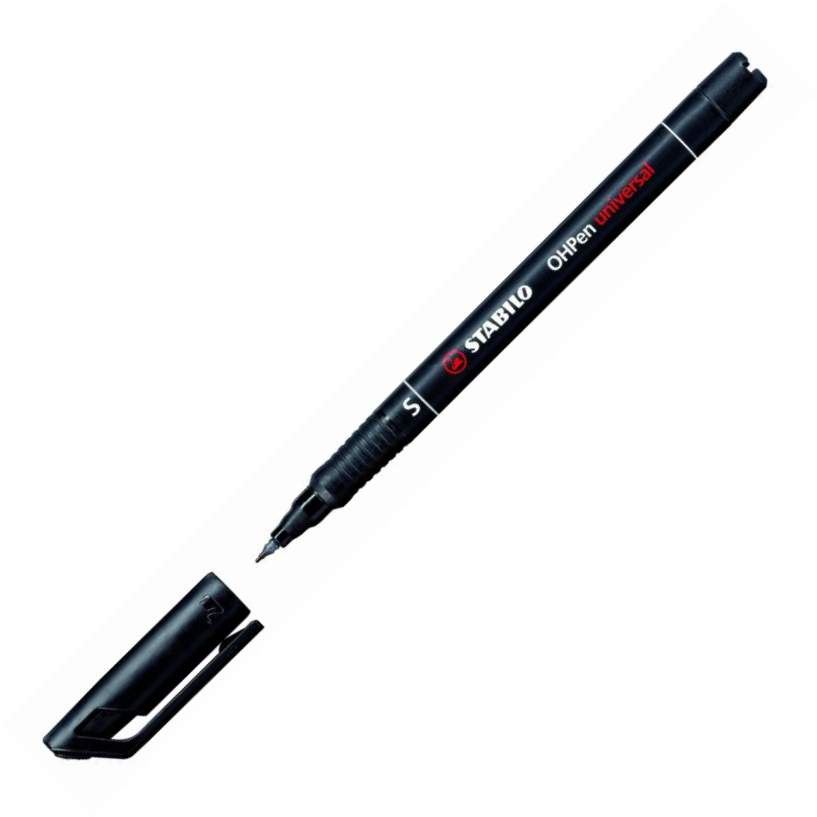 Foliopis Stabilo OHPen S 0,4mm Czarny