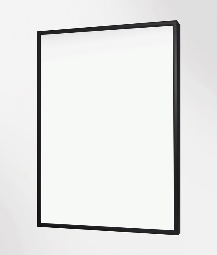 Ramka na Zdjęcia  Rama Aluminiowa Czarna 50x40 cm /Memobe