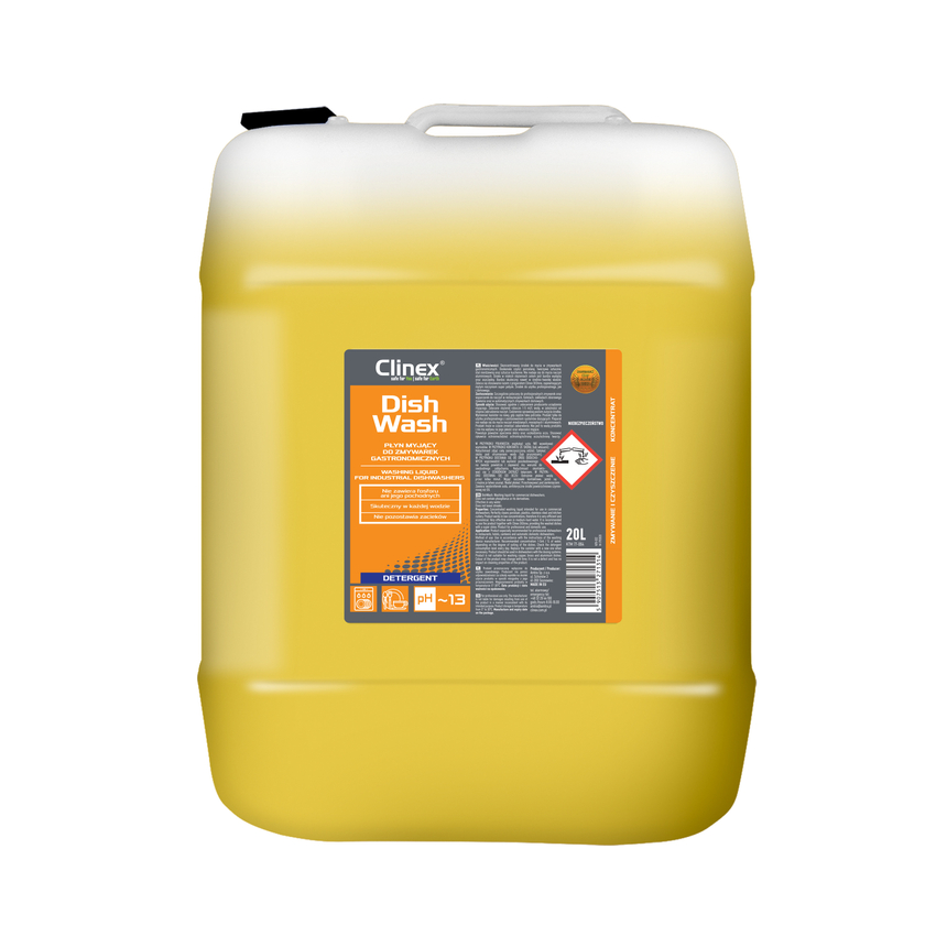 Płyn myjący do zmywarek gastronomicznych Clinex DishWash 20l 77-064