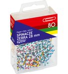 Spinacz R-28 GRAND zebra 80 szt. T4