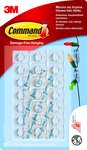 Haczyki Plastikowe Samoprzylepne 20szt. Przezroczyste (17026CLR) /Command