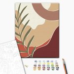 Malowanie po numerach BRUSHME 40x50 cm tryptyk pastelowy art 2 1 szt., w pudełku