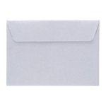 Koperta Ozdobna Pearl Srebrny B7 150g 88x125mm 10szt. /Argo 280522