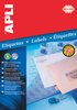 Etykiety Poliestrowe Apli 210X297mm Prostokątne Transparentne 10 Ark.