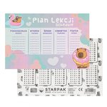 Plan Lekcji A5 + Tabliczka Mnożenia Kapibara /Starpak