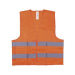 Kamizelka Ostrzegawcza Donau Safety Rozm. 2XL Pomarańczowa  /DONAU SAFETY