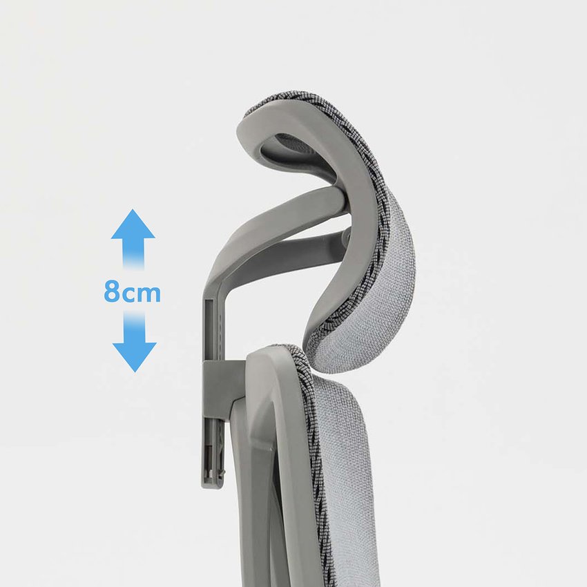 Fotel biurowy OFFICE PRODUCTS Egina szary